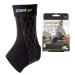 Spark Kinetic Sleeve Ankle Small Non-Slip Compression Support Sleeve with Embedded Kinesiology Tape for Improved Muscle & Joint Support Comfortable Breathable & Moisture Wicking