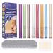 Luckxing Natural Ear Wax Removal Candles Earwax Candle | Beeswax Ear Candles Ear Wax Removal Candle Relieve Stress - Ear Wax Removal Candles for Ear Cleaning for Adults Children Elderly