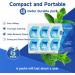 Dr.Good Glide Dental Floss - Deep Clean Mint Pack of 6 240M - PTFE & PFAS Free Shred-Resistant Portable Flossers for Adults - Buy Online on GoSupps.com