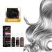 AUklOPVZZ Natural Fast Color Hair Dye Unisex Punk Style Professional Hairs Cream Liquid Long-Lasting Beauty Tool Home Use Gray Brown - Buy Online on GoSupps.com