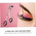 Ipetboom 3 Sets Silicone Eyelash Curler Eyelash Tool for False Lashes Eybrow Shaper Mini Tools Natural Curling Eye Lashes Women Eye Lash Curler Lash Curling Clips Iron Fake Eyelashes Metal medium - Buy Online on GoSupps.com