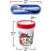 Paw Patrol Children's Tableware Set - Slipproof BPA-Free 5-Part Dish & Cutlery Set for Kids - Reusable Plates Bowls & Cups - Buy Online on GoSupps.com