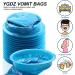 YGDZ Disposable Vomit Bags - 15 Pack 1000ml Barf Bags for Travel, Motion Sickness - Car, Aircraft, Kids - Blue - Buy Online on GoSupps.com