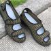 LEEWE Diabetic Edema Shoes - Lightweight Adjustable Wide Sneakers for Elderly - Black 43 - Buy Online on GoSupps.com