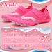 Buy Ieilulu Children's Water Shoes - Velcro Fastener - Pink Aquasque for Girls - Size 37 EU | International Shipping Available - Buy Online on GoSupps.com