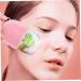 Beauty Face Ice Tray | Silicone Gua Sha Massage Tools | Pink Ice Cube Tray for Face Massager - 13x6.5x5.5CM - Buy Online on GoSupps.com