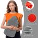 Rubber Hot Water Bottle with Cover - 3L Pain Relief Bag for Menstrual Cramps & Hot/Cold Compress (Grey - Buy Online on GoSupps.com