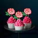 Keaziu 24 Pcs Rose Flower Cupcake Topper Picks Pink and Green Roses Flower Double Layered Design for Wedding Anniversary Mother's Day Valentine's Day Cupcake Decoration Green - Buy Online on GoSupps.com