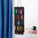 Tudomro Hanging Headband Organizer with 60 Elastic Bands - Bow Hanger for Girls Hair Bows - Felt Headband Holder (Black) - Buy Online on GoSupps.com