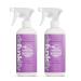 Defunkify Odor Remover Spray | Good as Linen Spray, Shoe Deodorizer, Pet Odor Eliminator | with Ionic Silver & Pure Essential Oil Scent | 32 fl oz (2-Pack of 16 fl oz bottles) (Lavender) Lavender 16 Fl Oz (Pack of 2)