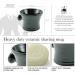 G.B.S Men's Grooming Set: Classic Shaving Soap Mug with Synthetic Animal-Free Shaving Brush + Stand, 97% All Natural Shaving Soap for Men - Buy Online on GoSupps.com