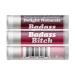 Delightfully Rude Badass B Lip Balm - Set of Three | International Shipping Available - Buy Online on GoSupps.com