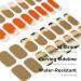 NAILOG Semi Cured Gel Nail Strips 34 pcs Salon-Quality Gel Nail Stickers Long Lasting Nail Wraps for Women with Soft Gel Finish (Evoking) - Buy Online on GoSupps.com