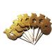Money Bag Cupcake Toppers 12pcs Dollar Sign Cupcake Toppers American Dollar for Casino Wedding Birthday Festival Party Decoration Gold Glitter Casino Party Decor. - Buy Online on GoSupps.com