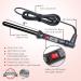 Le Angelique 19mm Ceramic Curling Wand for Short Hair - Clipless Curler Tight Curls & Spirals Dual Voltage 430F Instant Heat Includes Glove & Clips - Black - Buy Online on GoSupps.com