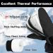 Olreco Toddler Snow Gloves - Waterproof Winter Mittens for Kids 3-4 Years - Black - Buy Online on GoSupps.com