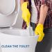 White Cleaning Pumice Stone with Handle - 2 Pack for Easy Removal of Hard Water Stains on Tiles Bathrooms & Pools - Buy Online on GoSupps.com