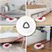 DTOPNIOR 3 Pack Microfiber Spin Mop Head Replacement - Easy Cleaning Refills for Floor Mops - Compatible with EasyWring 1 Tank System - 3 Pack White - Buy Online on GoSupps.com