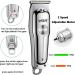 Electric Hairdresser Cordless T-Blade Trimmer Kit - Family Grooming (Silver) | Best International Shipping - Buy Online on GoSupps.com