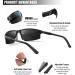 Dynamic Ultralight Bifocal Sports Sunglasses for Men UV 400 Protection Wrap Around Semi Rimless Ideal for Driving Running & Fishing 2.5x Magnification Black - Buy Online on GoSupps.com