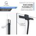 GTEWERK 9 Inch Black Shower Squeegee for Glass Doors and Windows - Small Rubber Squeegee for Cleaning Shower and Window - Glass Cleaner for Shower Doors - Buy Online on GoSupps.com