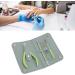 Nail Clipper Set Portable Nail Scissors Grooming Kit Stainless Steel Multifunctional Manicure Tool Set for Home Shop Travel (Green) - Buy Online on GoSupps.com