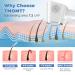 OPT Laser Hair Removal Device Pro - 3 in 1 IPL Home Hair Remover for Women & Men | Painless Beauty Salon Grade with Cooling System for Face Armpits Legs & Bikini Line - Buy Online on GoSupps.com