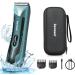 Manscape Body Hair Trimmer Men KENSEN Body Groomer for Private Parts & Pubic Hair Electirc Razor for Men Wet and Dry Body shavers with LED Body Trimmer Men Rechargeable Balls Trimmer