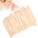 50PCS Wood Waxing Applicator Sticks Eyebrow Wax Sticks Wood Wax Spatulas for Face and Small Hair Removal Sticks