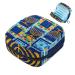 Jewish Hanukkah Festival-napketten storage bag menstrual pad bag portable menstrual cup bag with zipper for teenagers girls women women