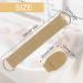 COMNICO 2pcs Exfoliating Body Scrubber Natural Hemp Back Scrubber Exfoliator Loofah Shower Bath Wash Deep Cleaning Glove and Strap Dead Skin Removal for Men Women - Buy Online on GoSupps.com