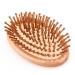 Bamboo Hair Brush  Ancable Travel Portable Wooden Bamboo Bristle Scalp Massager  Anti-Static Air Cushion Brush Comb  Mini HairBrush for Men Women Kids Thick Thin Curly Straight Wet Dry Hair Restore Shine