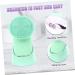 POPETPOP 1pc Facial Cleanser Face Cleaning Tool Silicone Face Brush Facial Brush Skin Cleansing Silicone Facial Cleaner Face Wash Brush Face Cleansing Brush Electric Silica Gel Scrubber 10.8X6cm - Buy Online on GoSupps.com
