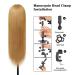 LNASI 24-26 Human Hair Mannequin Head for Cosmetology Training - Strawberry Blonde - Buy Online on GoSupps.com