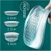 Buy Silicone Gel Height Increase Insoles for Men & Women - Comfortable Heel Lifting Shoe Inserts - Grey 1.5cm - Buy Online on GoSupps.com