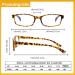 Buy Kerecsen 5 Pack Reading Glasses for Men & Women - High-Quality Spring Hinges Comfortable Rectangular Design - Multi-Colored (2.00 Magnification) - International Shipping Available - Buy Online on GoSupps.com