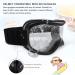 MAXJULI Kids Ski Goggles - Green Frame Orange Lens - Ages 0-4 | 100% UV Protection | Helmet Compatible Snow Goggles - Buy Online on GoSupps.com