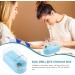 FRCOLOR 2 in 1 Nail Drill Bits Holder 30 Holes Nail Art Drill Bits Stand Display Storage Box Transparent Storage Holder Nail Drill Bits Cleaner Manicure Tools-Blue - Buy Online on GoSupps.com