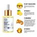 Squalane Vitamin C Turmeric Facial Oil Moisturizer 1 fl. Oz - Hydrating and Firming Face Oil - Buy Online on GoSupps.com