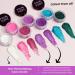 Prim and Pure Kids Makeup Gift Set - Fairy Purple Stencil Bioglitter Eyeshadow Lip Gloss Cosmetic Bag & Brush Accessories | Perfect Gift for Little Beauties - Buy Online on GoSupps.com