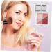 FOMIYES 6 Pcs Empty Eye Shadow Pallet Eyeshadow Palette Makeup Palette Plastic Transparent - Buy Online on GoSupps.com