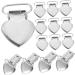 Holibanna 150 Peach Heart Chip Clip - Practical Pacifier Holder & Men's Lifting Belt Fastening Clips - 2 Pack (3.5x2.2cm) | International Shipping Available - Buy Online on GoSupps.com