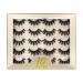 UAMOU 50/100/300pairs Natural Mink Eyelashes Faux 3d Mink lashes Strip Thick Dramatic False Eyelashes Extension Makeup Cils Cheerfully (Color : Y406 Size : 20 boxes)
