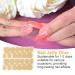 Nail Glue Stickers | (1 Sheet) Nail Adhesive Jelly Sticky Tabs | Press on Nail Stickers Long Lasting Double Sided Nail Glue for Nail Tip Press on Nails - Buy Online on GoSupps.com