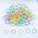 100PCS Multicolor Baby Hair Bands for Women, Girls, Toddlers - Small Hair Bobbles, Ties for Kids - #14 Fangbai - Buy Online on GoSupps.com