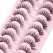 Parriparri Russian Cat Eye False Eyelashes - 10 Pairs | Wispy & Fluffy D Curly Hybrid Strip | Lightweight 3D Effect Fake Lashes - Buy Online on GoSupps.com