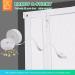 35.5X82 Reinforced Cat Screen Door - Heavy Duty Pets Proof with Bilateral Zipper for Home, Bedroom, Living Room, Kitchen Patio - Prevent Dogs & Cats from Escaping - Buy Online on GoSupps.com