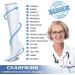 DRESHOW Compression Socks for Women & Men - Sports Running Air Travel & Cycling - 7 Pack White SM - Buy Online on GoSupps.com
