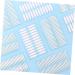 DOITOOL 45 Sheets Double Sided Sticky Tape Lace Eyelid Lift Eyelid Lift Tapes Fold Eyelid Shadow Decals Makeup Eyelid Tape Invisible Eyelid Tape Make up Man White Catheter - Buy Online on GoSupps.com