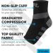 Powerlix Plantar Fasciitis Socks for Women & Men - Ankle Brace Support Compression Sleeve for Arch & Heel Pain Relief - X-Large, Black (1 Pair) - Buy Online on GoSupps.com